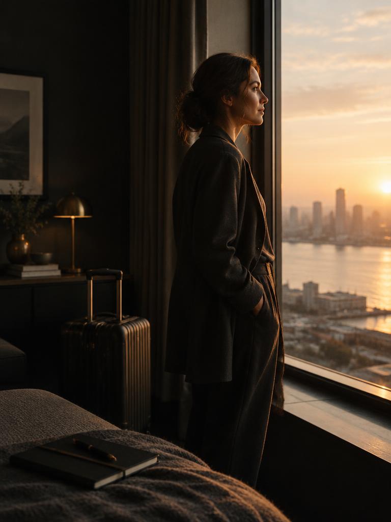 A person at a window in first morning light — personal reinvention